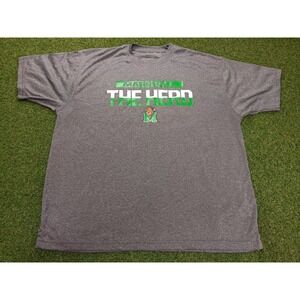 Marshall Thundering Herd T-Shirt Mens XL Heather Gray Varsity Sports‎ Team NCAA